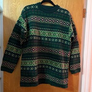 United Colors Of Benetton Multicolor fair isle Wool Sweater L